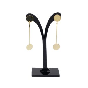 brass earrings