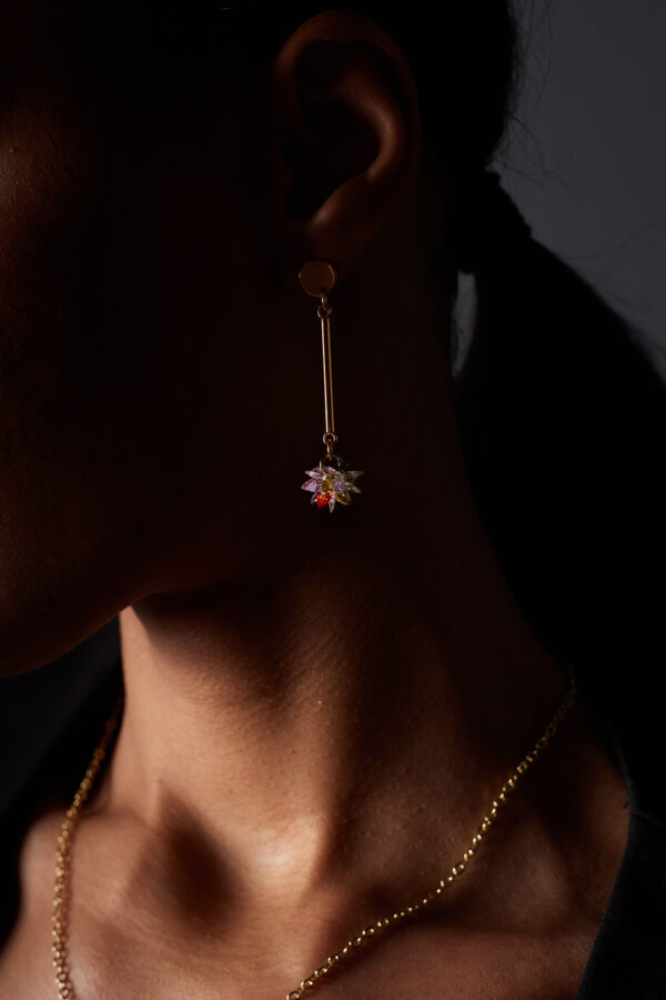 flower earrings