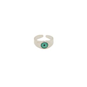 green enamel ring