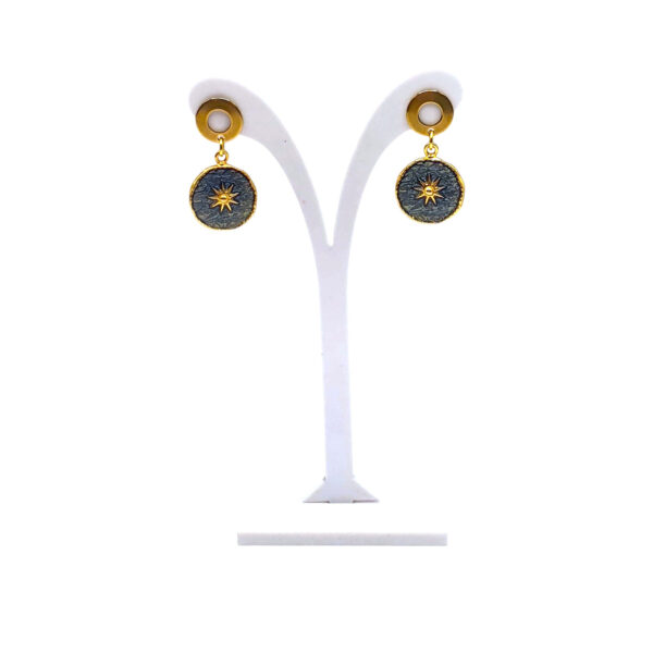 enamel earrings
